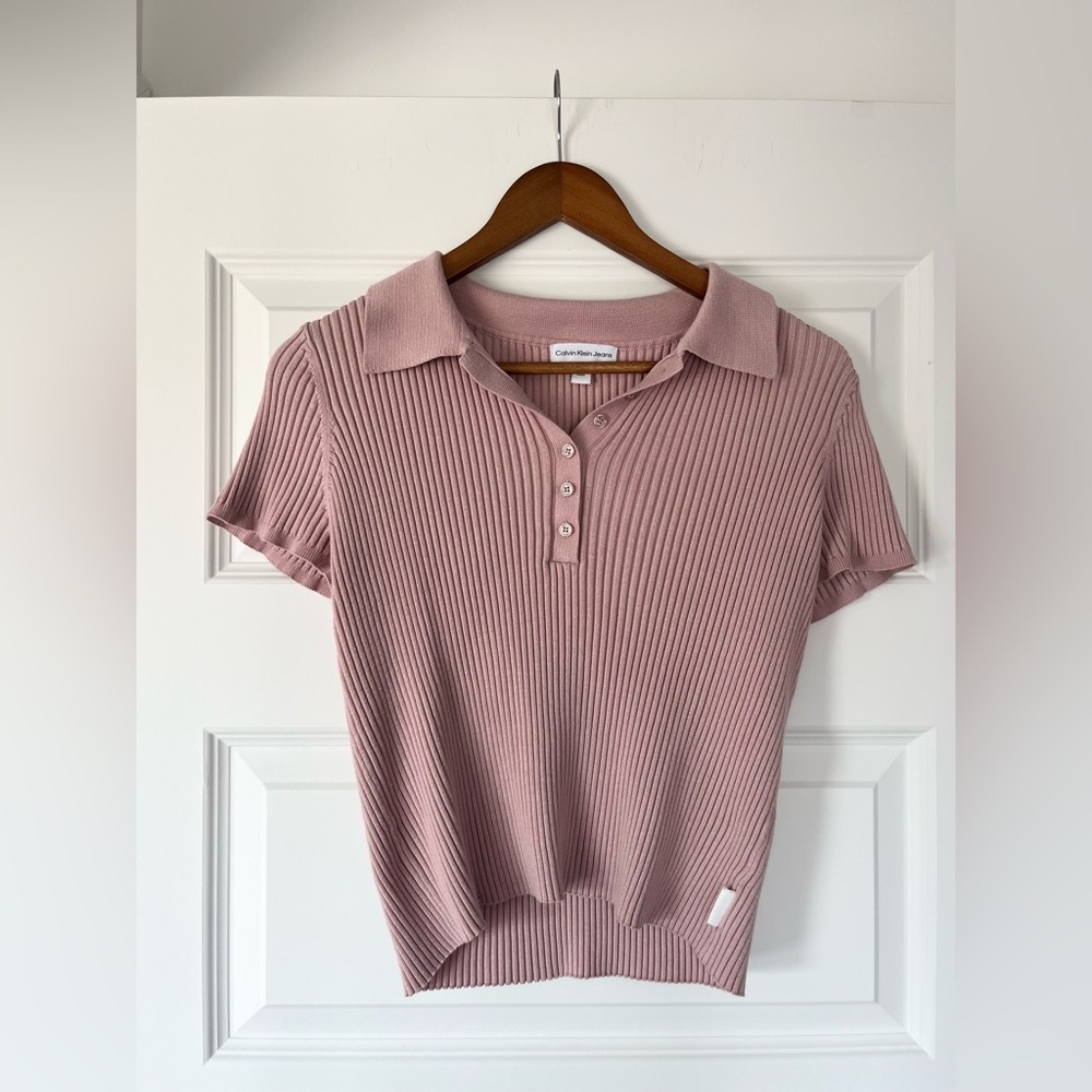 Pink shirt by Calvin Klein